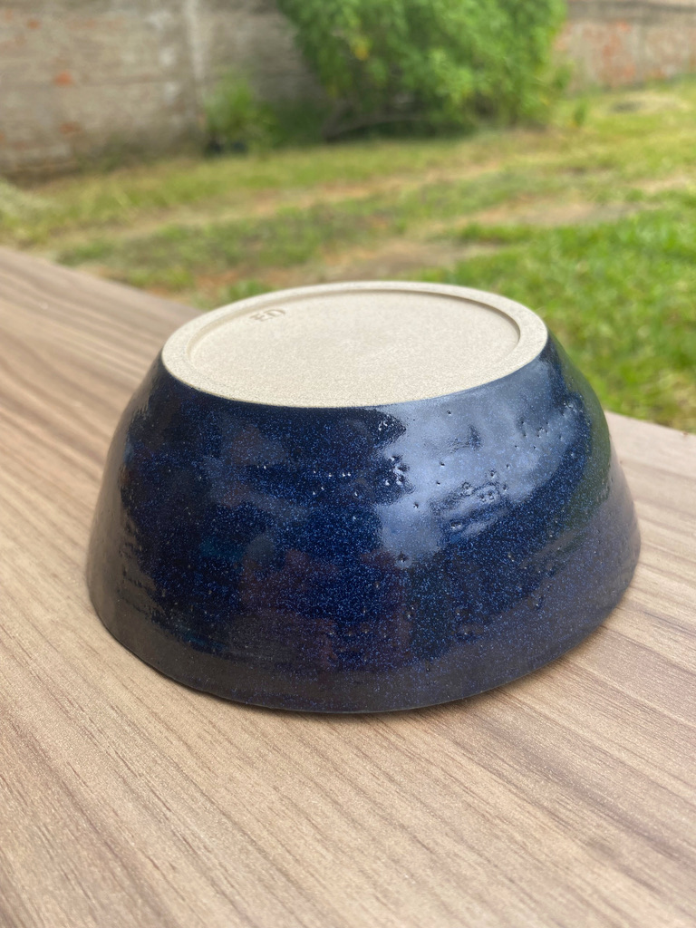 Bowl Pequeno | Grés Cappuccino com Preto Azulado