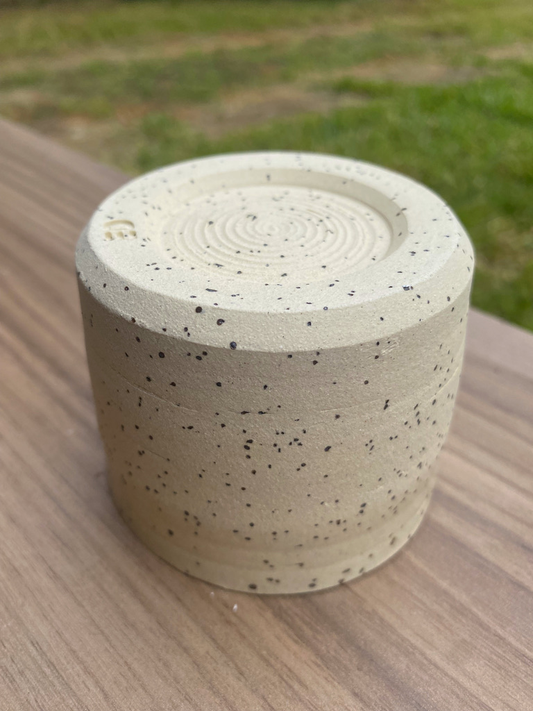 Copo de Servir | Branco com Pintinhas