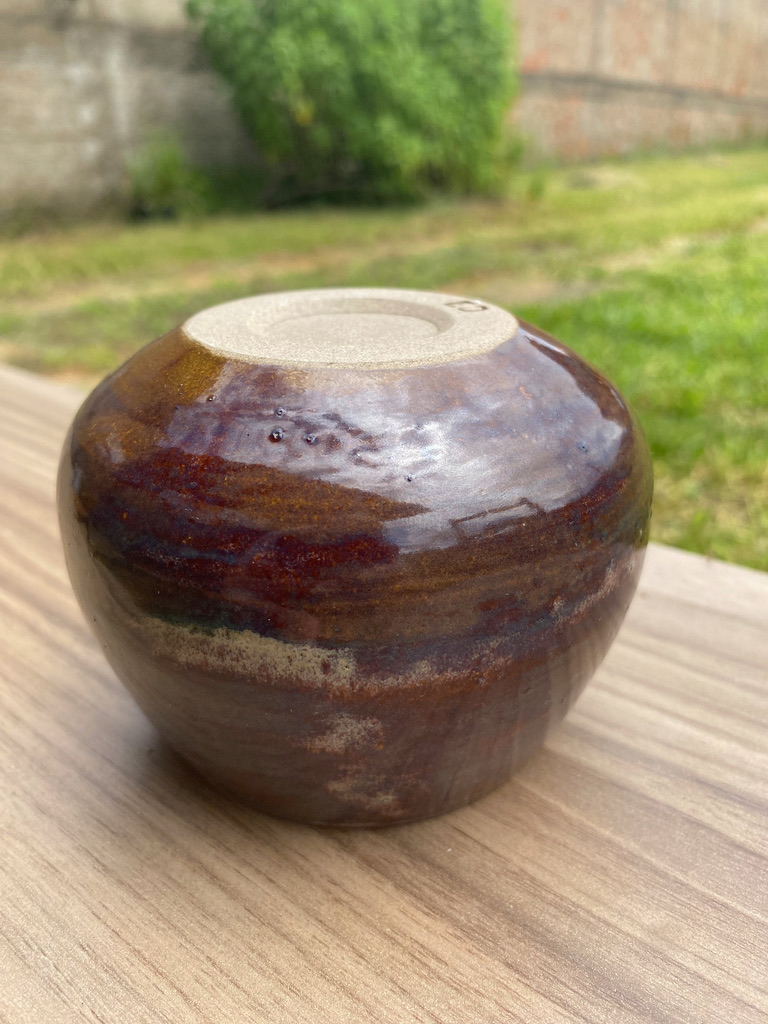 Bowl Pequeno | Grés Cappuccino e Caramelo