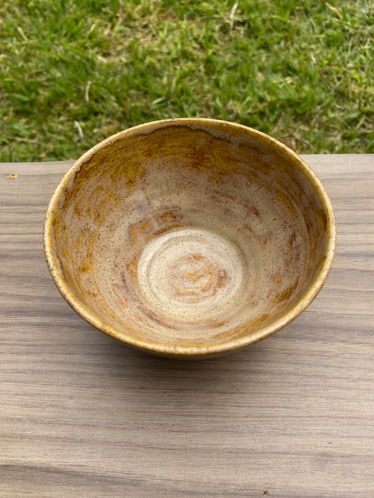 Bowl Pequeno | Branco e Caramelo Cremoso