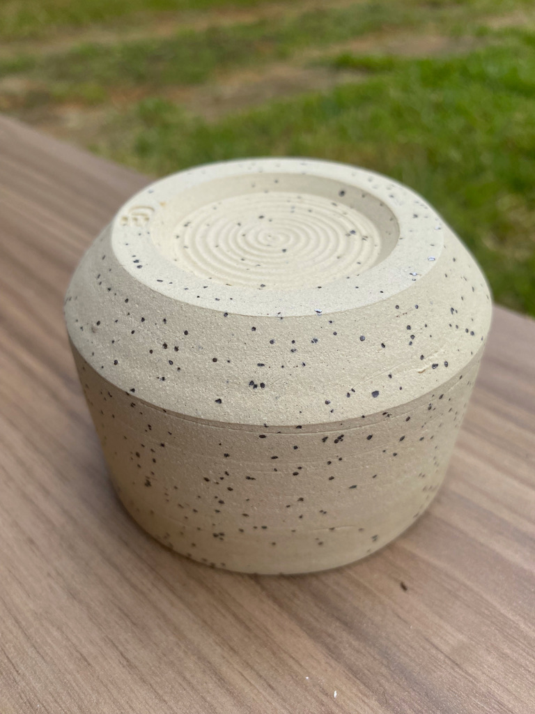 Copo de Servir | Branco com Pintinhas